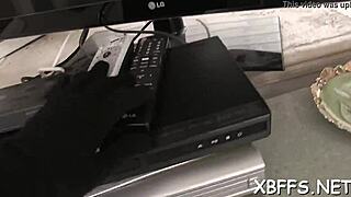 Big cock rams tight twats of bff in hardcore group sex.