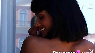 Sexy milf angel constance poses naked and looks perfect