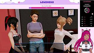 lewdneko says, 'playing harem hotel with creampie'