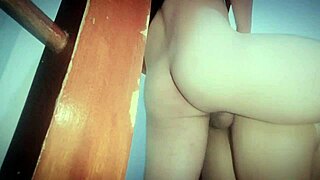 Detailed View Of This African American Ebony BBW's Big Booty Ass