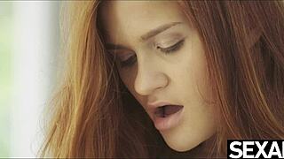 watch these gorgeous lesbians dive into each other’s pussy with eager tongues in a steamy session