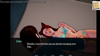 my new family plays a game together