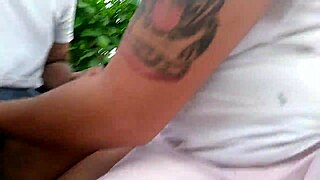 Two lesbians masturbate in public park