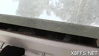 Big cock rams tight twats of bff in hardcore group sex.