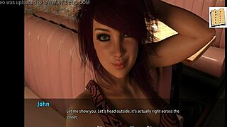 Chatting with Gorgeous Pink Haired Milf in Anime