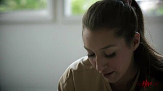 Hey, Bella Rolland and Laney Grey, wanna scissor close-up now?