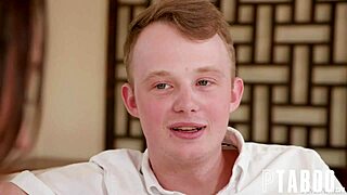 Petite babysitter gets an amateur POV blowjob and fucked by Jimmy Michaels