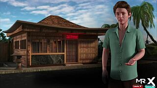 Riding that big cock in Treasure of Nadia e2 10! 😏