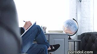 Hey, this lovesome college girl got drilled by her elder teacher!