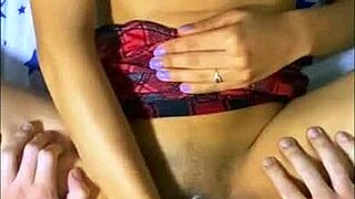 Latina Friend Seduces Neighbor Boy