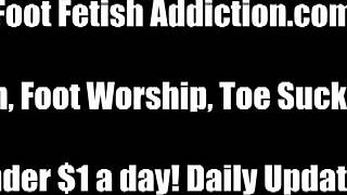 Goddess worship: a fetish for feet and toes