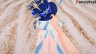 Furina's Passionate Sex In Fontaine