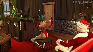 Tav Naik Astarion Malam Krismas Sims 4