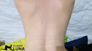 Big ass gape in anal, putinha gostosa crying from huge cock pain?