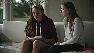 Hey, Bella Rolland and Laney Grey, wanna scissor close-up now?