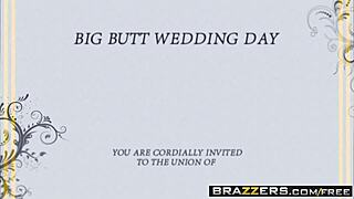 Brazzers - Simony Diamond's Big Ass Banged Hard on Wedding Day