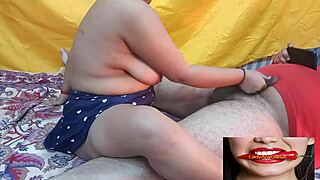 Indian Girlfriend Gives Intense Footjob In Bath