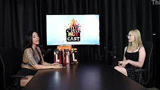 she lied to her boyfriend but felt guilty and jealous during this sexy flashing session with vivian lola