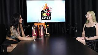 she lied to her boyfriend but felt guilty and jealous during this sexy flashing session with vivian lola