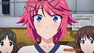 redhaired teen 18+ explores anal sex in college hentai uncensored