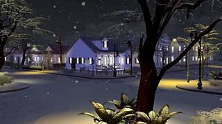 Old Fuckers in Sims 4 Orgy with Big Tits and Golden Shower