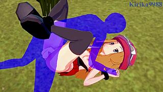 Serena And Bea Saito Fuck Old Man In Pokemon Hentai?