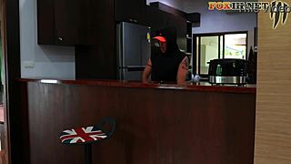 Naughty guy says, 'Try this testy yogurt surprise, rasta girl, swallow my cum in close-up'