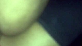 Watch this BBW milf ride cowgirl style, her big tits bouncing as she bends over for doggystyle.