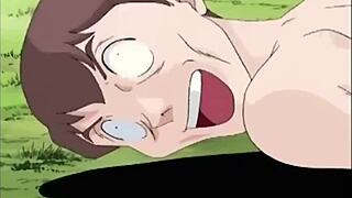 Raw Bdsm Anime Teen 18+ Gets Pounded Hard in Rough Outdoor Sex