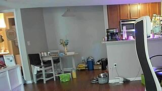 Femdom and lesbian housewife fetish with naked sluts and hidden cam