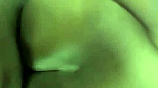 Couple licks and fucks in car, cumming hard.