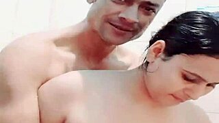 Desi Bathroom Sex Explodes with Homemade Hardcore and Monster Cock Action