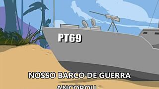 gay military dudes fucking in animation