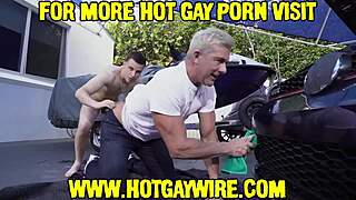 Black thug gets railed by blond guy in ghetto amateurs