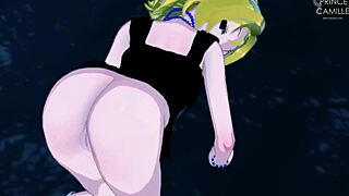 I am Anna wanting to exorcise you with my wet vagina in Shaman King