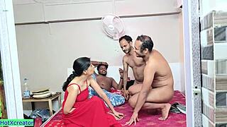 Three Friends Fucking One Beautiful Girl, Who's Up First, Huh?