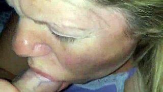 British Milf Swallows Blowjob vs European Wife's Deep Throat