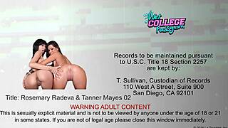 Rosemary Radeva and Tanner Mayers share a dick in threesome