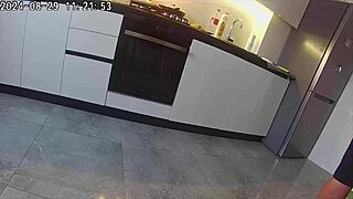 Cheating Wife Fucks Neighbor In Kitchen!