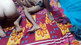 Pink Clower Kurta Bhabi, let’s get into this hardcore fuck now!