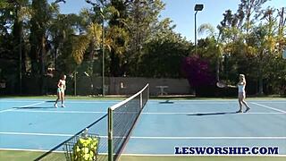 Sarah Vandella, this hot milf, gets seduced by a lesbian teen in the jacuzzi