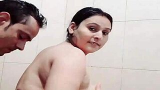 Desi Bathroom Sex Explodes with Homemade Hardcore and Monster Cock Action