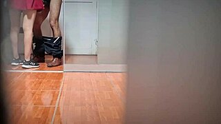 argentine couple working extra hours outdoors