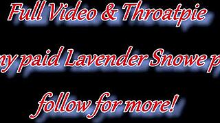 I let him finish down my throat for the camera