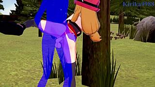 Serena And Bea Saito Fuck Old Man In Pokemon Hentai?