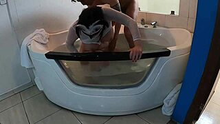 first motel visit with the spoiled brat from home her big ass tempting