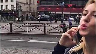 Second Day In Paris Flashing With My Bbc