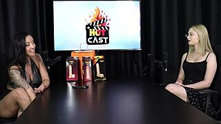 she lied to her boyfriend but felt guilty and jealous during this sexy flashing session with vivian lola