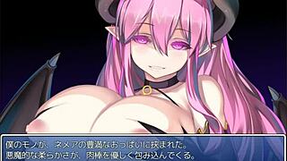 nemea in anime game adventure with hentai elements