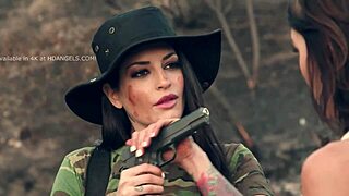 Playmate Cuties Adriana Chechik And Kissa Sins In Wild Rainy Camping Anal